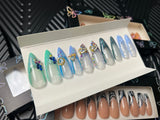 Diva French Tip press ons