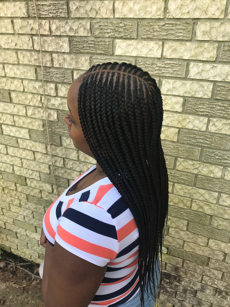 Top Layer Braid Layered Braids For Black Women